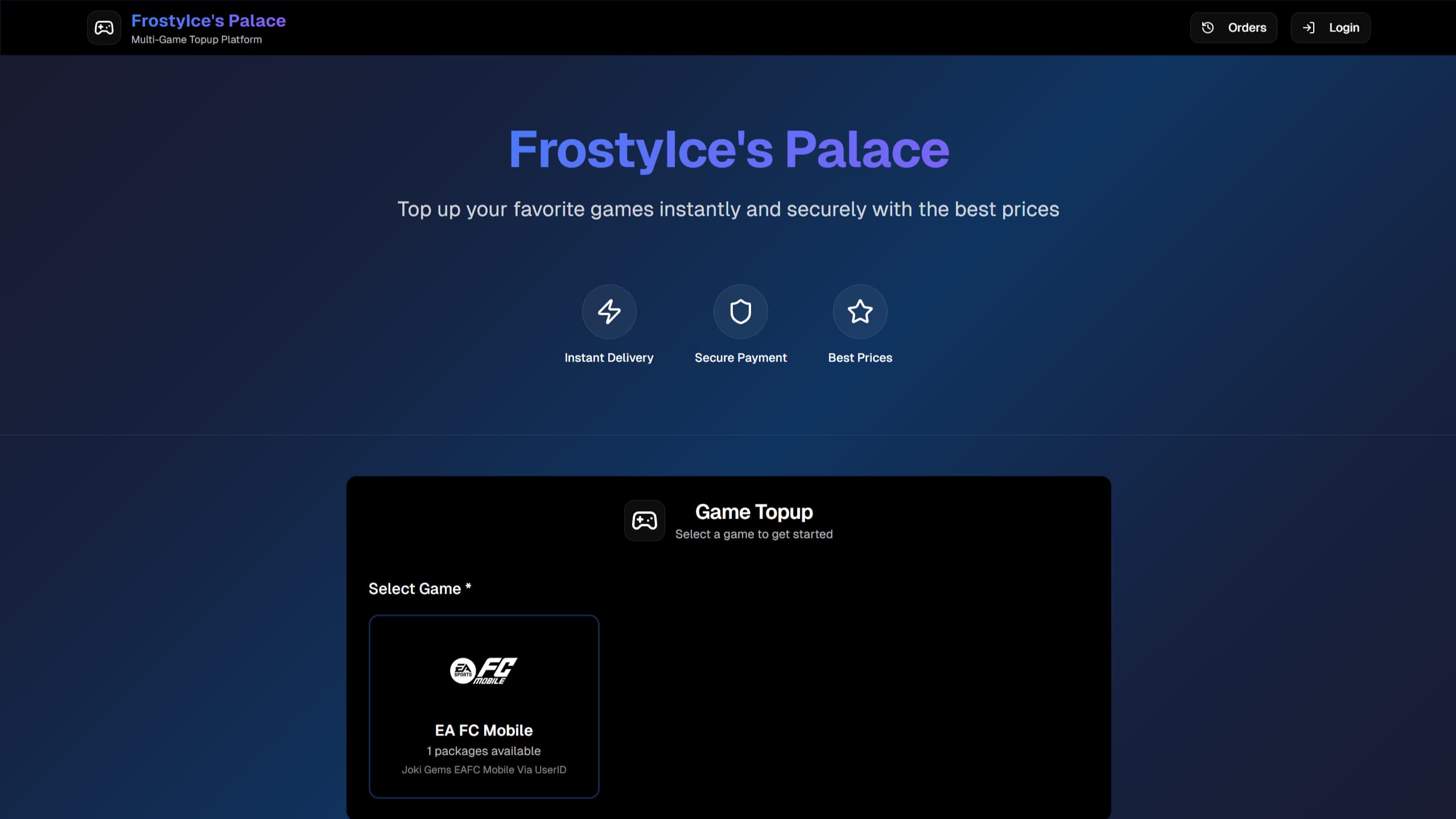 FrostyIce's Palace preview